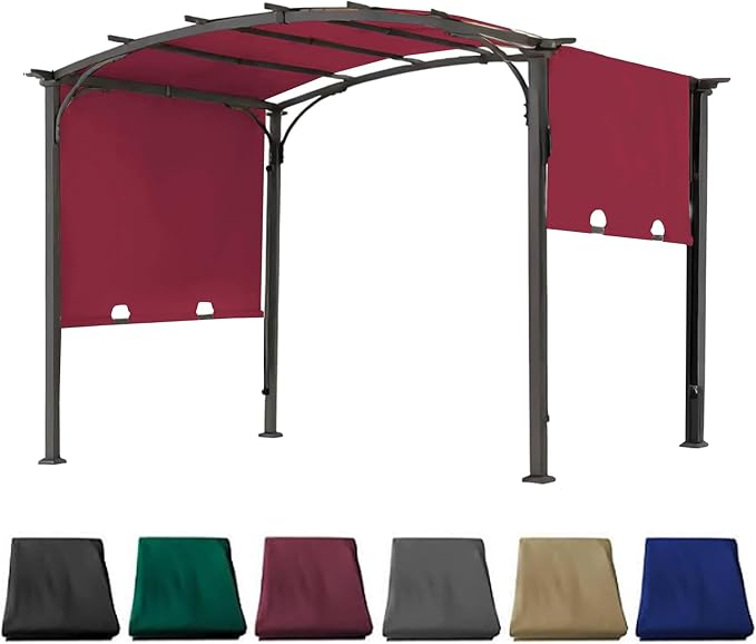 85" x 208" Universal Pergola Replacement Canopy Cover | Waterproof Shade Top by JANCANOPY