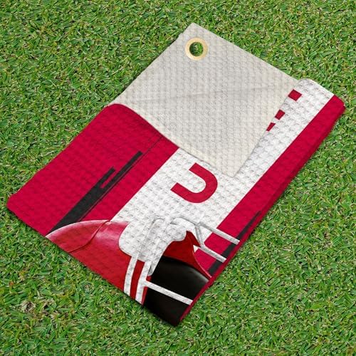 Northwest NCAA Golf Towel, Official Licensed Microfiber Waffle Fabric, - Image 2