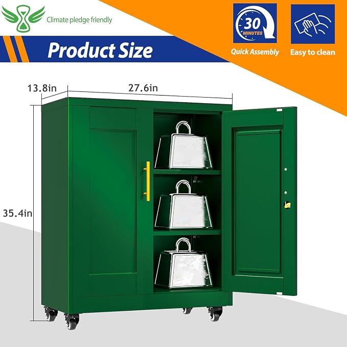 GAIOUS Metal Storage Cabinet - Image 2