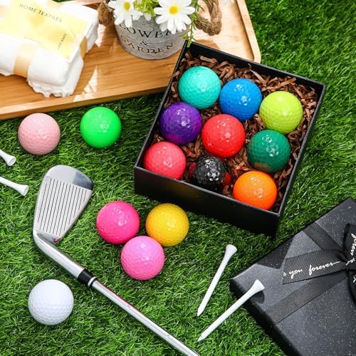 Vinsot 48 Pcs Golf Balls Bulk Solid Rubber Golf Soft Training Balls - Image 3