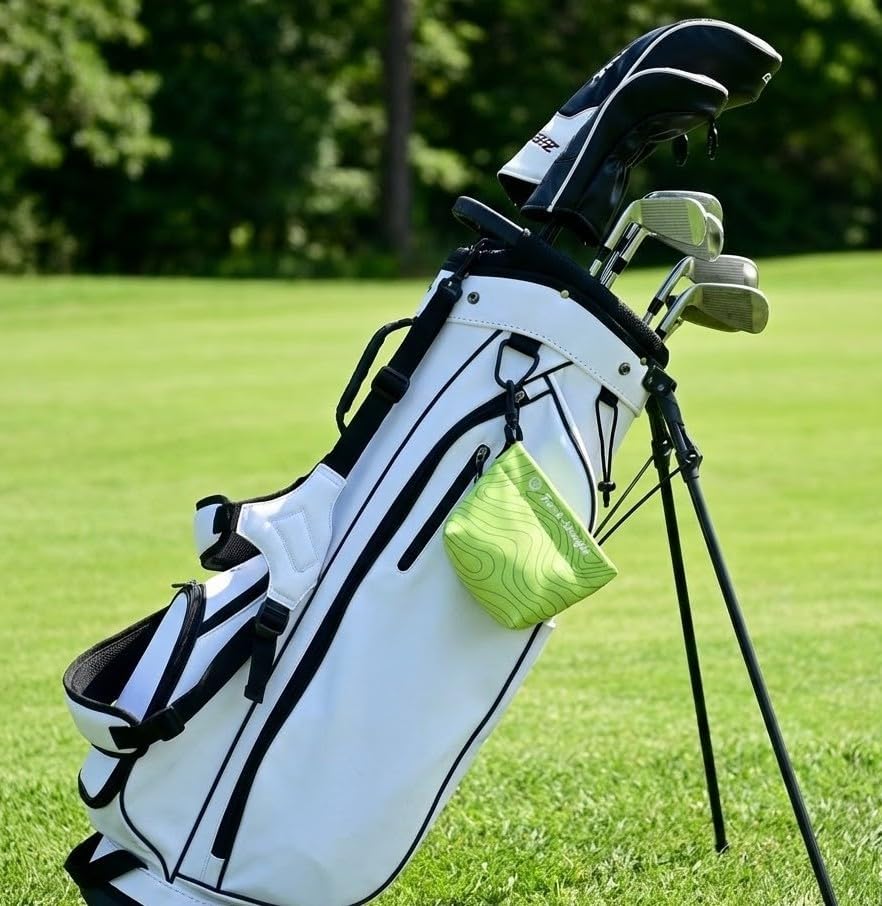 FAR&STRAIGHT Golf Club & Ball Cleaning Pouch – Soft Microfiber Interior - Image 7
