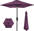 Best Choice Products 7.5ft Heavy-Duty Round Outdoor Market Table Patio Umbrella by Unknown