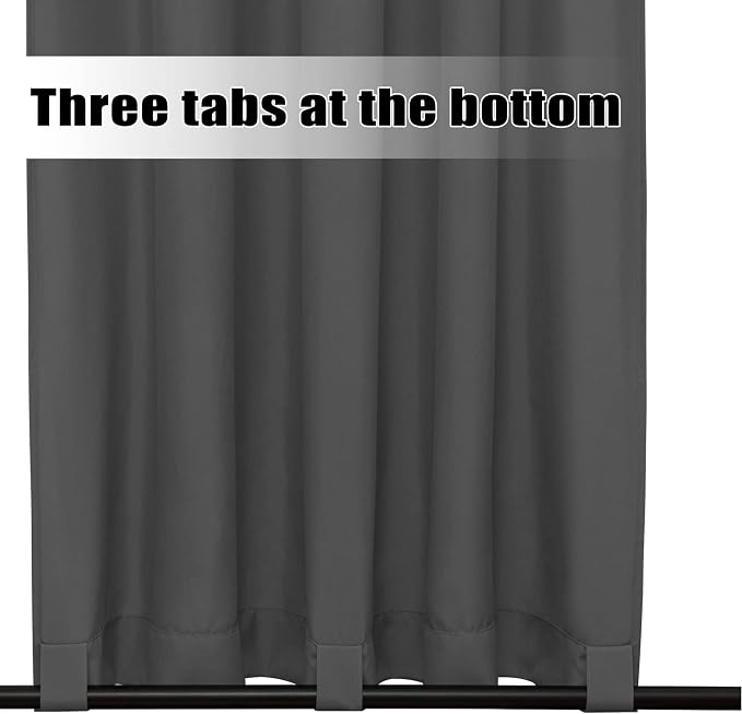 Easy-Going Outdoor Curtains for Patio 1 Panel, 54x96 inch, Weatherproof Privacy - Image 4