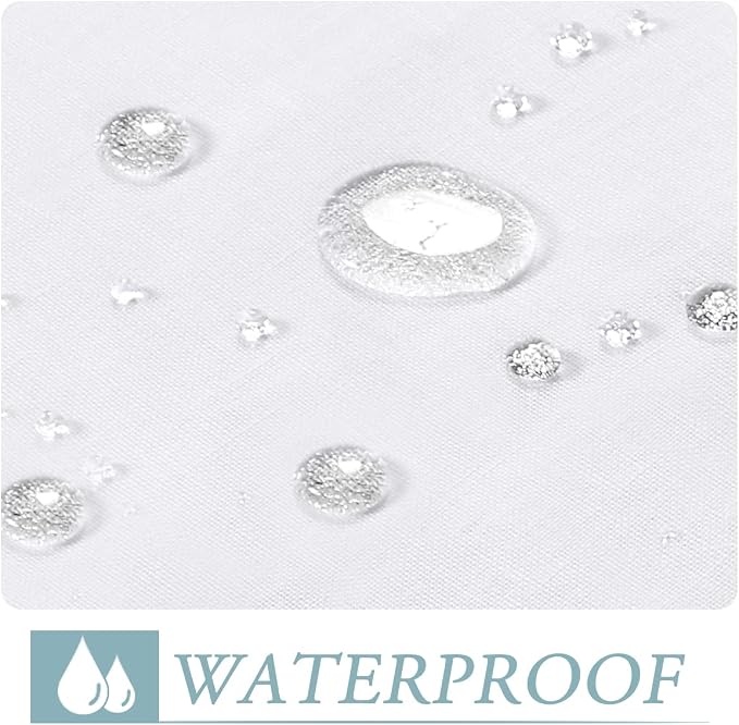 H.VERSAILTEX Outdoor Linen Sheer Curtains - Image 5