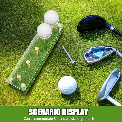 Menkxi Golf Ball Display Case Golf Ball Holder Stand Box - Image 4