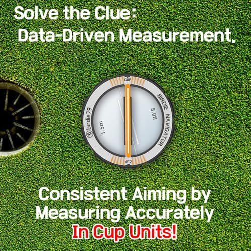 Birdie Navigator Golf Putting Tool, 5 ft Green Reader, Magnetic Hat Clip. - Image 3