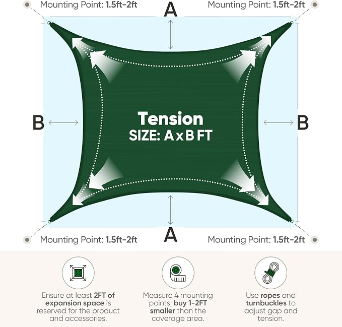 Quictent Sun Shade Sail for Patio - Image 6