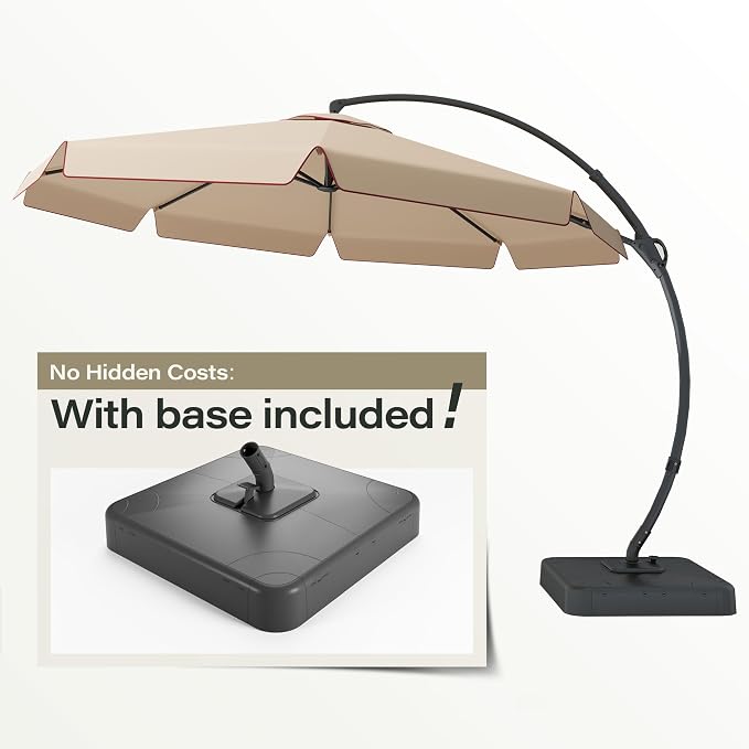 12ft Patio Cantilever Umbrella - Image 2