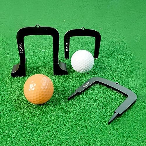 harayaa 3 Pieces Golf Putting Gates Aluminum Alloy Putter Alignment Device - Image 4