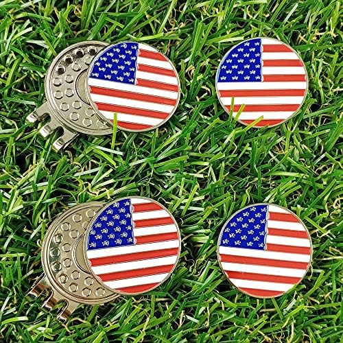 Golf Ball Markers with Hat Clips Value Sets - Image 2