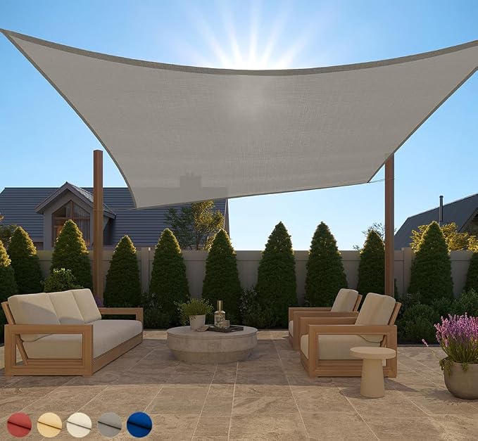 GORILLA GRIP Heavy Duty Sun Shade, UV Protection Fade Tear and Rust Resistant by Unknown