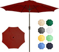 Ayge Patio Umbrella 9 FT Outdoor Table Umbrella Fiberglass by AYGE