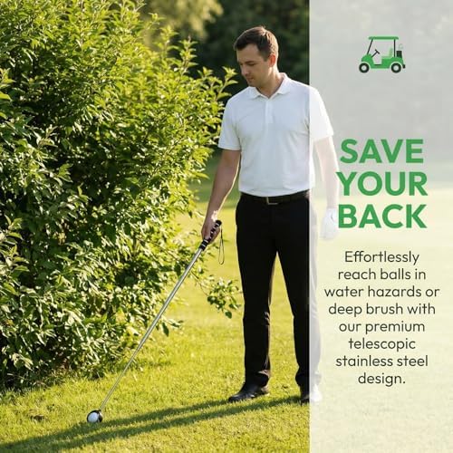 Golf Ball Retriever Telescopic for Water 9ft - Image 6