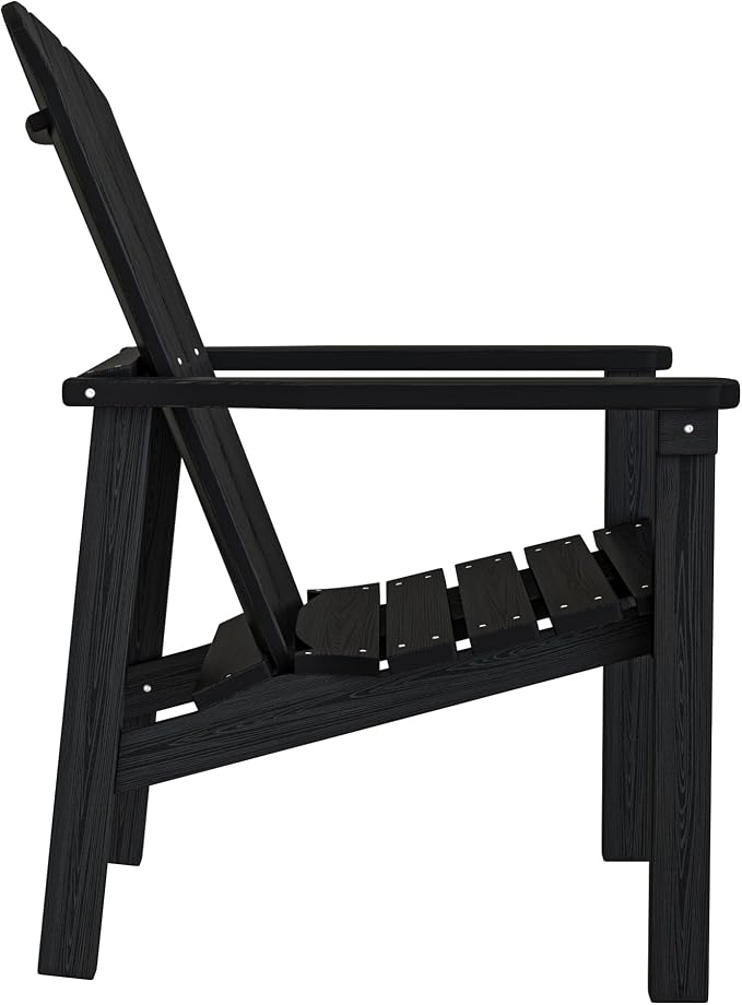 Compact Stackable Adirondack Chairs Set of 4, All-Weather - Image 8