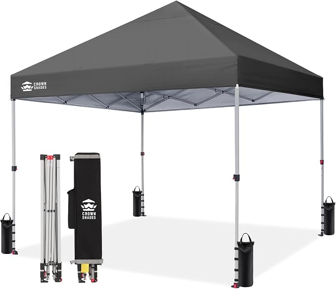 CROWN SHADES 8x8 Pop Up Canopy Tent by Unknown