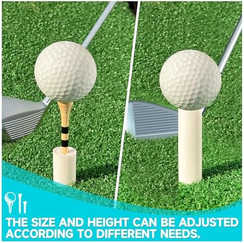 Rubber Golf Tees & Bamboo Tees Set, Various Specifications and Sizes - Image 4
