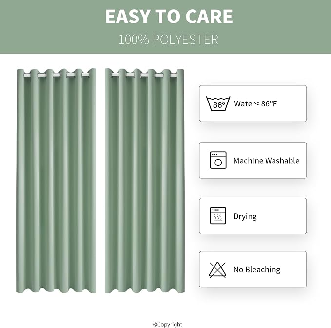 DIVA EN CAMINO DEC Outdoor Patio Curtain Waterproof Darkening Thermal Insulated - Image 8