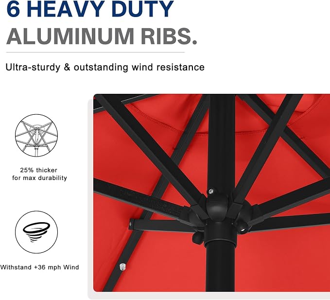 ABCCANOPY Solar Led Patio Umbrella - Image 6