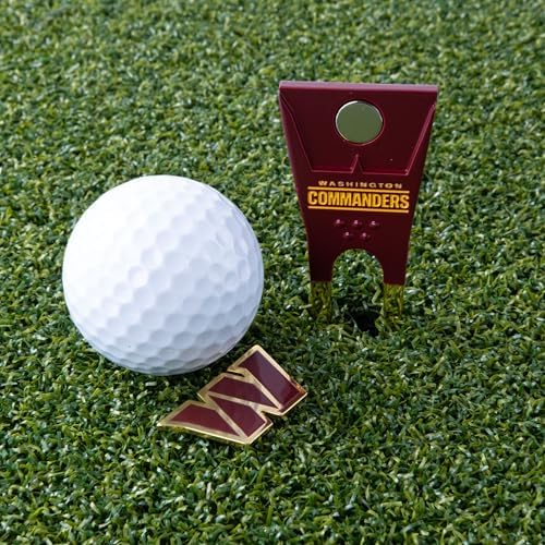 Team Golf NFL Washington Commanders Shaped Divot Tool - Image 5