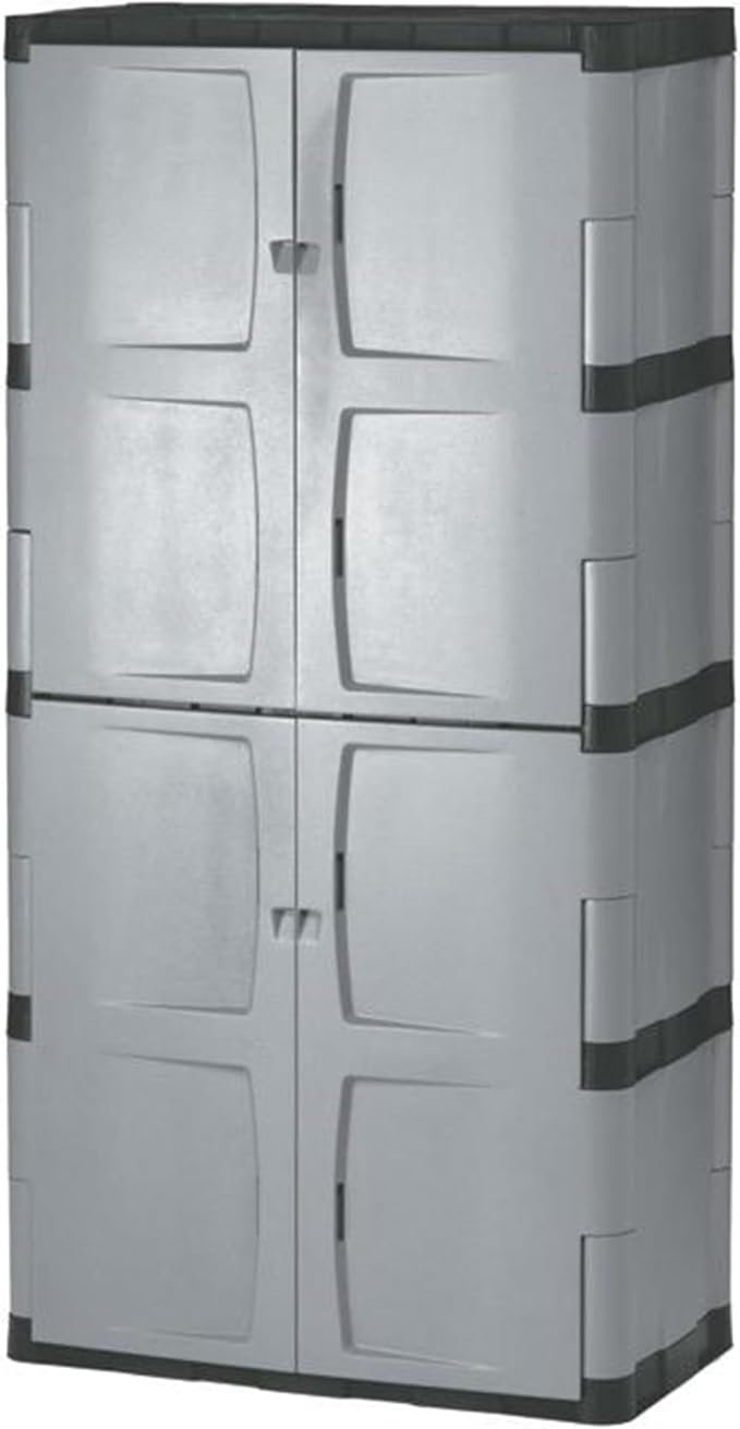 Rubbermaid Freestanding Storage Cabinet Five Shelf by Unknown