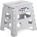 Delxo Folding Step Stool 13 Inch, 300 Lbs Step Stool by Delxo