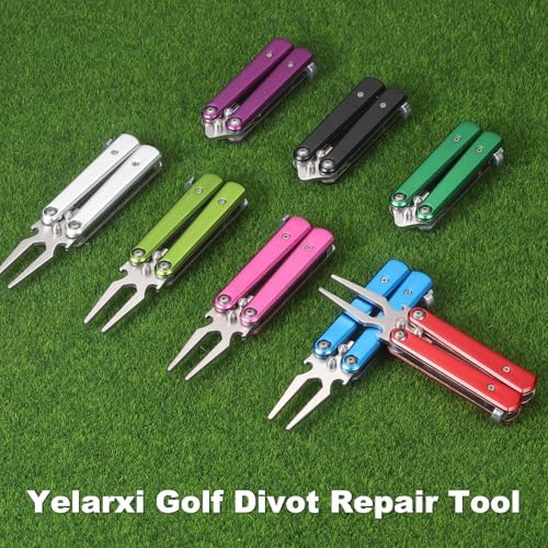 Golf Divot Repair Tool Alloy Foldable Divot Tool - Image 4