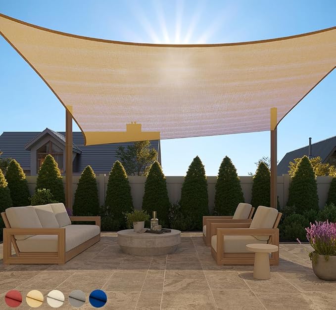 GORILLA GRIP Heavy Duty Sun Shade, UV Protection Fade Tear and Rust Resistant by Unknown