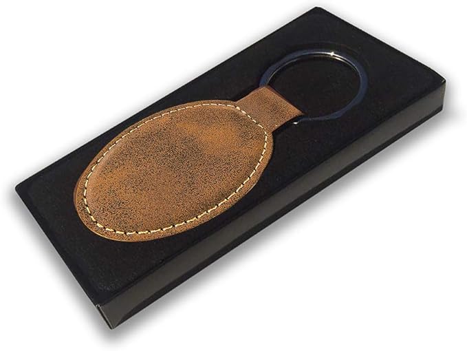 LaserGram Oval Keychain, Water Polo, Personalized Engraving Included