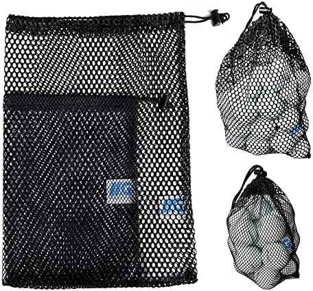 Mesh Bags with Drawstring by MGMagicGolf