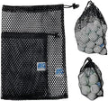 Mesh Bags with Drawstring by MGMagicGolf
