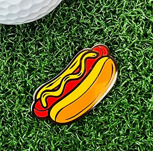 Hot Dog Golf Ball Marker- Made in USA - Image 2