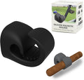 Magnetic Golf Cart Accessory 2-Pack – Silicone Multipurpose Mounts with Strong Grip for Outdoor Use (Black+Gray)