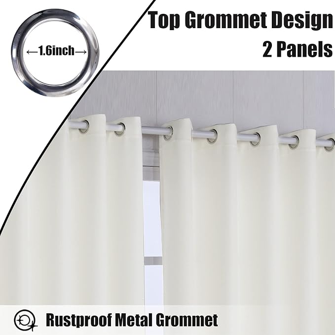 BONZER Waterproof Indoor/Outdoor Curtains - Image 4