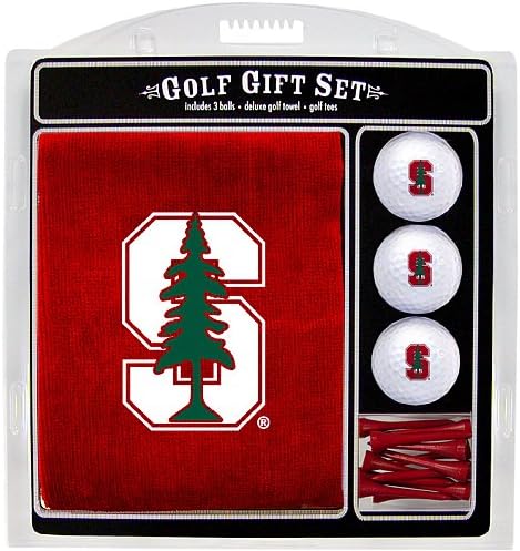 Team Golf NCAA Gift Set Embroidered Golf Towel, 3 Golf Balls, and 14 Golf Tees by TeamGolf