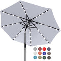 ABCCANOPY Solar Led Patio Umbrella by ABCCANOPY
