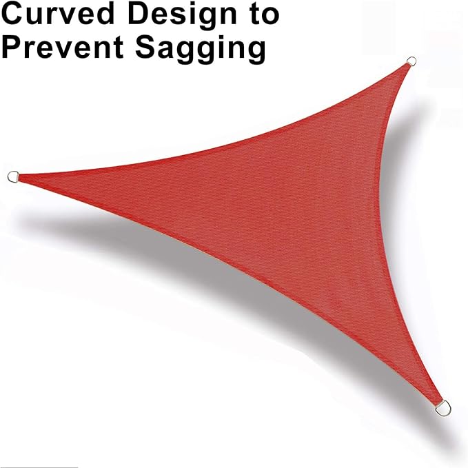LOVE STORY Custom Size 9' x 18' x 20.1' Sun Shade Sail - Image 6