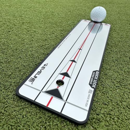 EyeLine Golf Quick Look Mirror and 70 Degree Edge Putting Rail – Compact Golf - Image 3