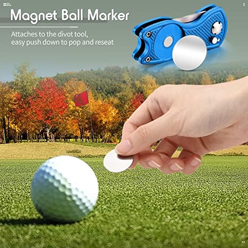 Skylety 4 Pcs Golf Divot Repair Tool Foldable - Image 5