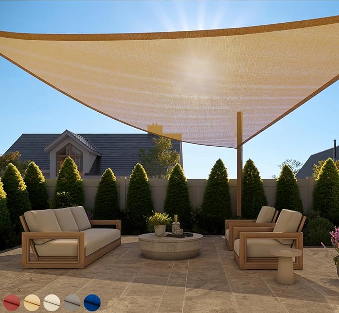 GORILLA GRIP Heavy Duty Sun Shade, UV Protection Fade Tear and Rust Resistant by Unknown