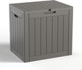 40 Gallon Lockable Outdoor Deck Box, Waterproof Weatherproof Resin Storage by MAIUSCOLI