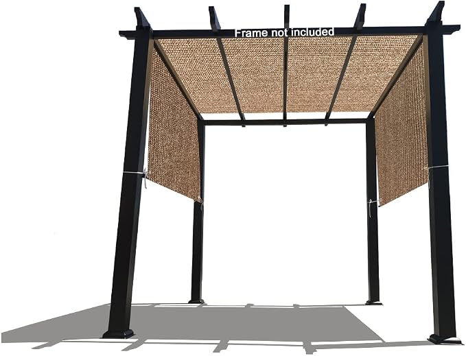 Alion Home Custom HDPE Permeable Canopy Sun Shade Cover Replacement by ALIONHOME