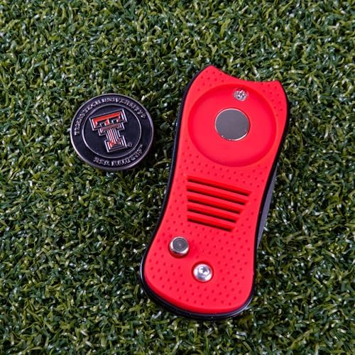 Team Golf NCAA Oklahoma Sooners Retractable Divot Tool Switchblade - Image 3