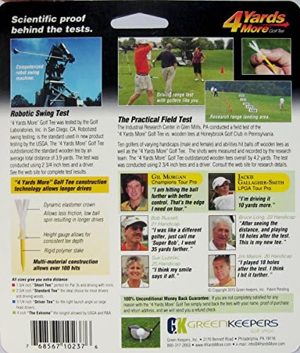 4 Yards More Golf Tee - Image 2