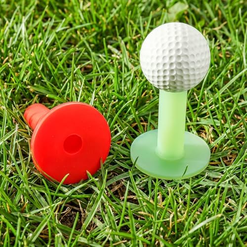 8PCS Rubber Golf Tees with Holder - Image 3