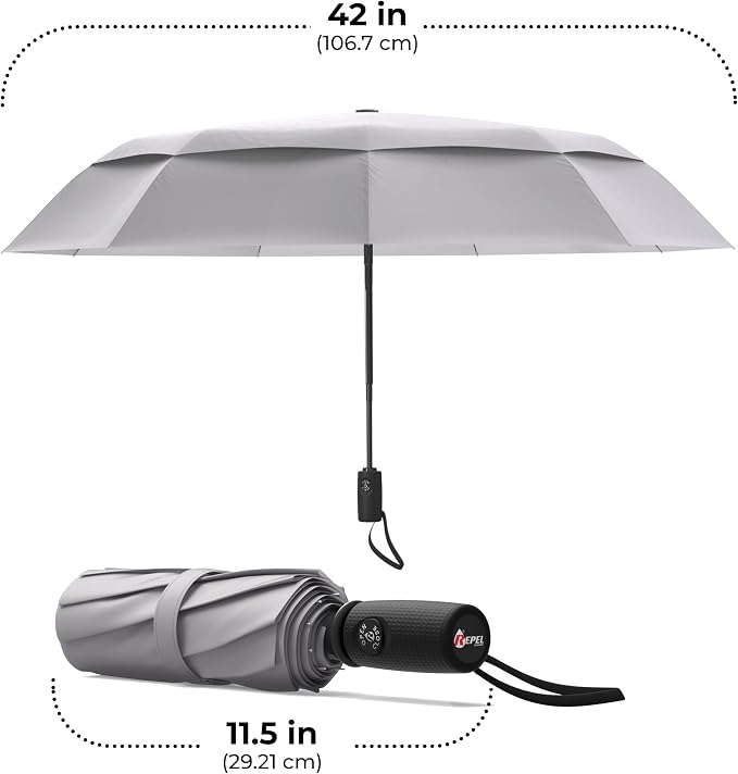 Windproof Travel Umbrella - Image 9