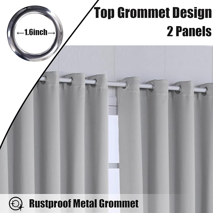 BONZER Waterproof Indoor/Outdoor Curtains - Image 3
