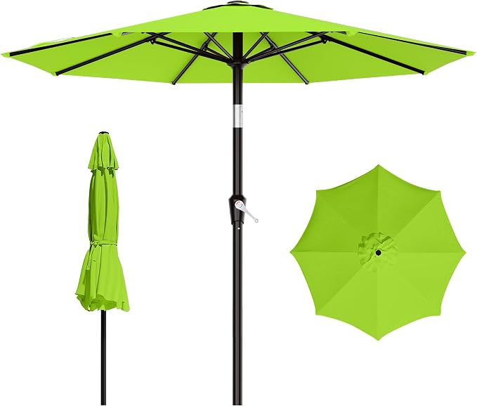 9 FT Patio Umbrella for Outdoor, Outdoor Table Umbrella by AreShark