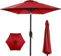 Best Choice Products 7.5ft Heavy-Duty Round Outdoor Market Table Patio Umbrella by Unknown