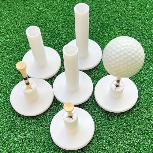 Rubber Golf Tees & Bamboo Tees Set, Various Specifications and Sizes by ATTRACTIVE