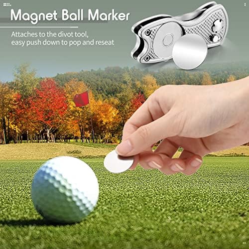 Skylety 4 Pcs Golf Divot Repair Tool Foldable - Image 6